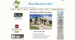 Desktop Screenshot of elimservices.com